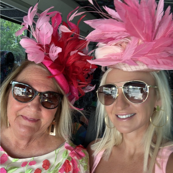 Vibrant Pink and Red Faux Floral Accent - Picture 5 of 5